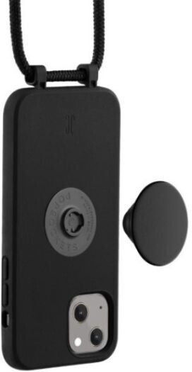 Just Elegance PopGrip Back Cover Silicone Black (iPhone 14 Plus)