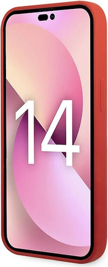 Tumi Back Cover Silicon Roșu (iPhone 14 Plus)