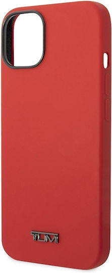 Tumi Back Cover Silicon Roșu (iPhone 14 Plus)