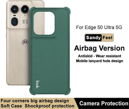 Imak Back Cover Σιλικόνης Πράσινο (Motorola Edge 50 Ultra 5G)