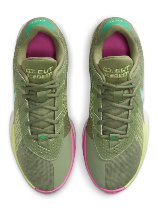 G.T. Cut Academy Χαμηλά Μπασκετικά Παπούτσια Oil Green / Spring Green / Light Lemon Twist / Sail