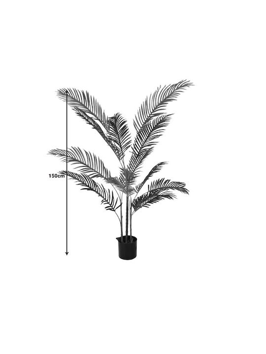 Knstliche Pflanze im Topf Areca-Palme Grn 150cm 316-000012 Inart |  Skroutz Germany