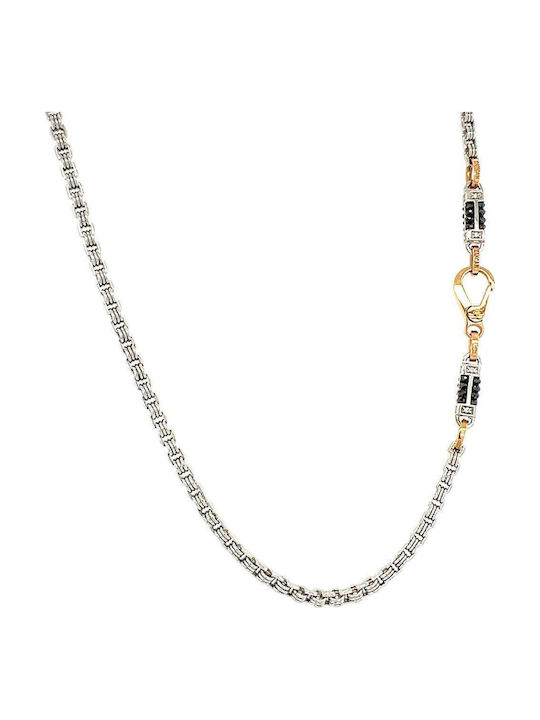 Zancan Halskette aus Weißgold 18k mit Diamant