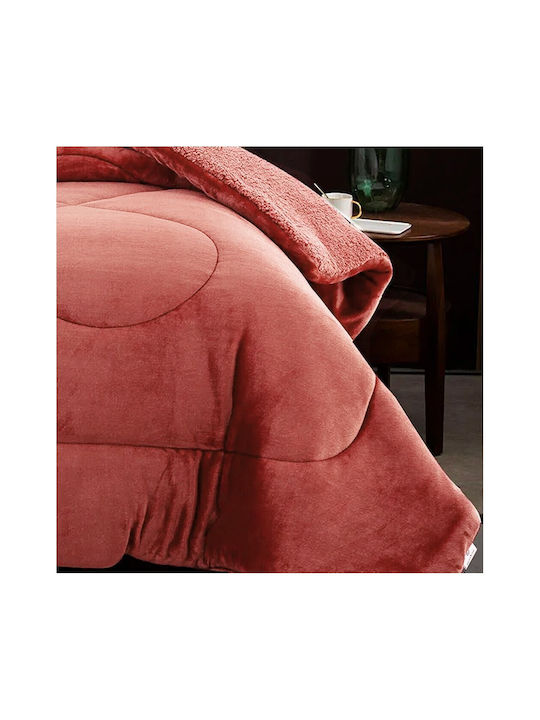 Sunshine Duvet Cover Single 160x240cm Pink Squirrel