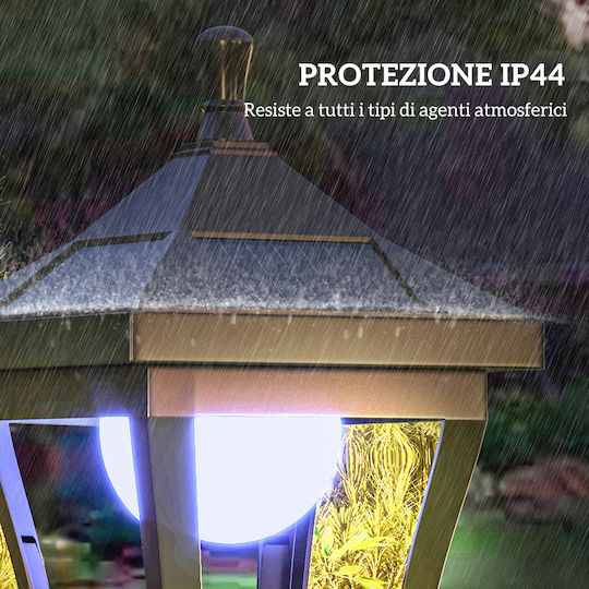 Outsunny Street Solar Light 15cmx15cmx127cmcm