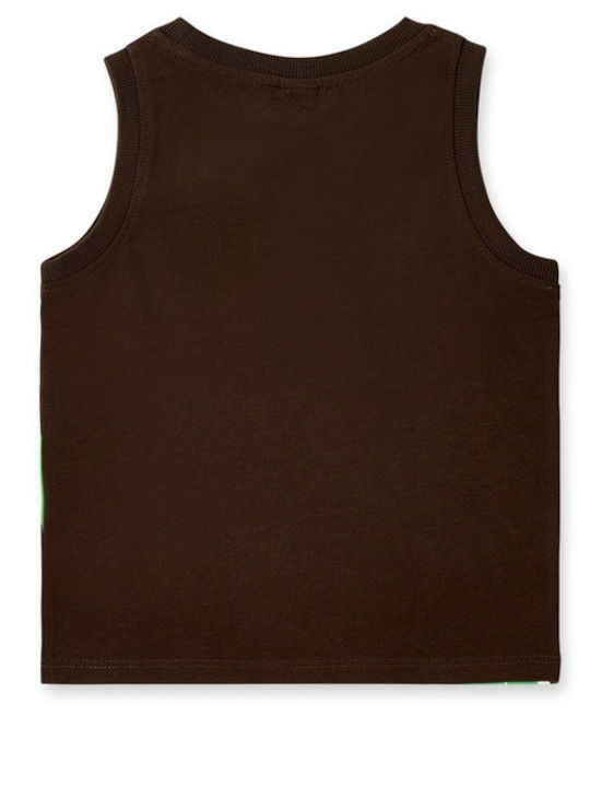 Tuc Tuc Kids Blouse Sleeveless Coffee