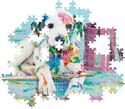 Compact The Funny Dalmatian Puzzle 2D The Funny Dalmatian 500pcs