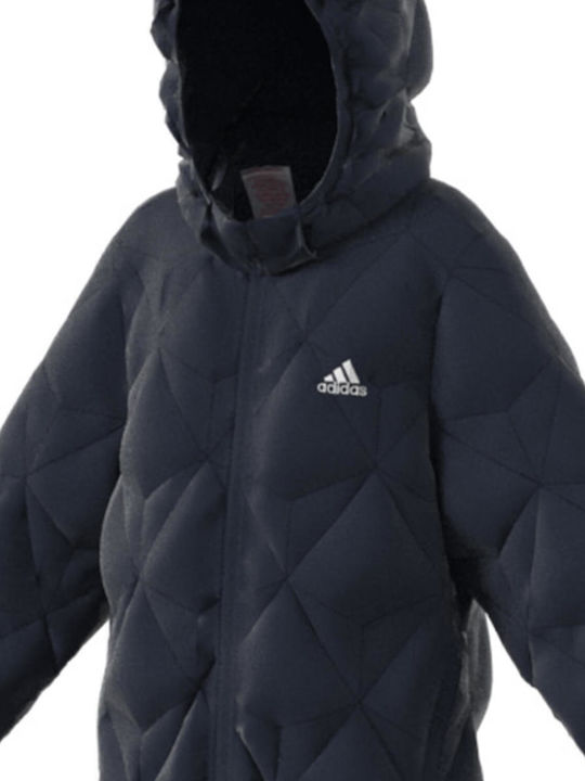 Kids' Sports Jacket with Hood Blue