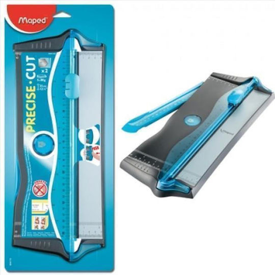 Maped Precise Cut Mașină de tăiat de birou Trimmer De birou pentru foi de dimensiune până la A4