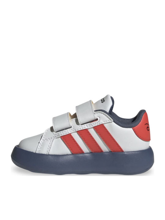 Grand Court Grand Court 2.0 Детски маратонки Low Cloud White / Bright Red / Preloved Ink