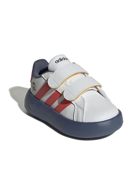 Grand Court Grand Court 2.0 Детски маратонки Low Cloud White / Bright Red / Preloved Ink