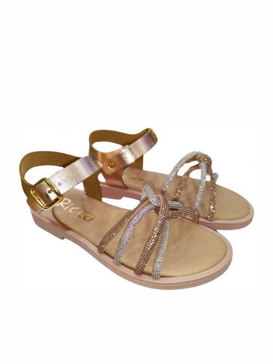 Ricco Mondo Kids' Sandals Rose Gold