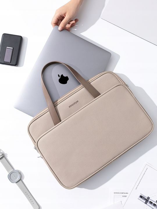 Innostyle Чанта за Рамо / Ръчна за лаптоп 14" в Бежов цвят S116SA-14