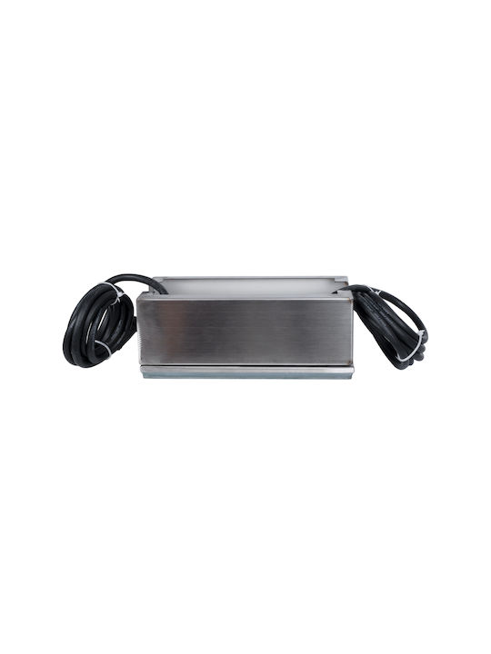 GloboStar LED Bodenstrahler 4W RGB IP68 Graue
