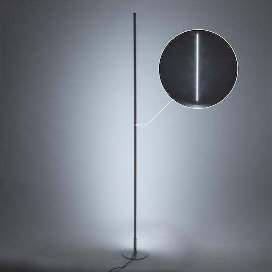GloboStar Daluma Lampa de podea LED Î160xL18cm. cu Lumină Alb Reglabil 2640lm Alb