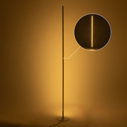 GloboStar Daluma Lampa de podea LED Î160xL18cm. cu Lumină Alb Reglabil 2640lm Alb