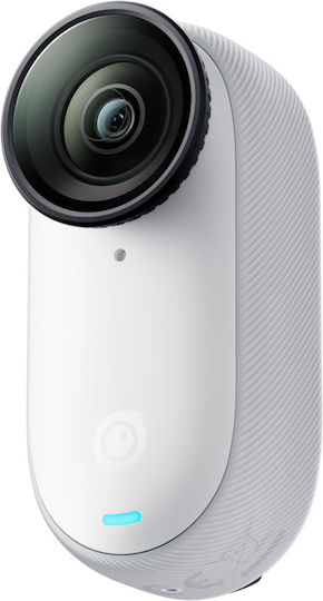 GO 3S 64GB Екшън Камера 4K Ultra HD 360° Подводна Стандартна с Екран 2" и Wi-Fi Арктическо Бяло