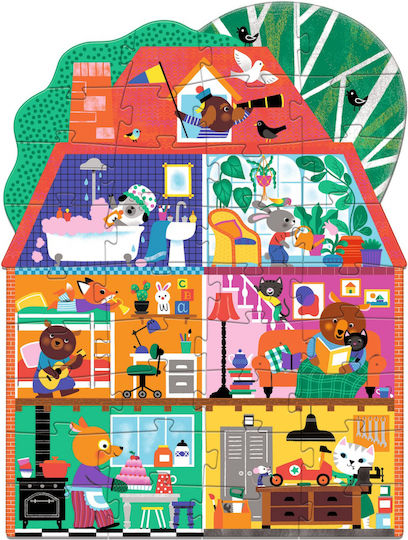 Παιδικό Puzzle Little Friends House για 3+ Ετών 36pcs Djeco