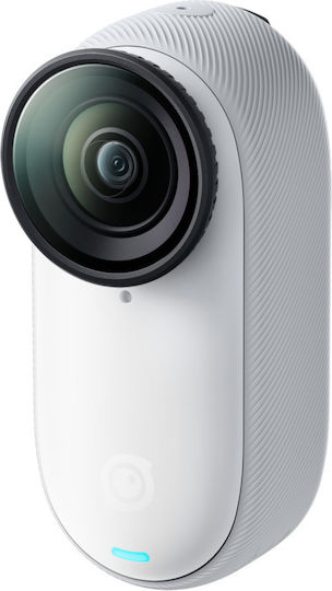 Insta360 GO 3S Standard Edition 128GB Action Camera 4K Ultra HD 360° Capture Underwater with Screen 2" and Wi-Fi White