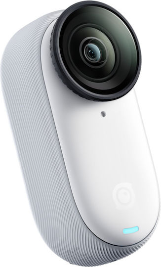 Insta360 GO 3S Standard Edition 128GB Action Camera 4K Ultra HD 360° Capture Underwater with Screen 2" and Wi-Fi White