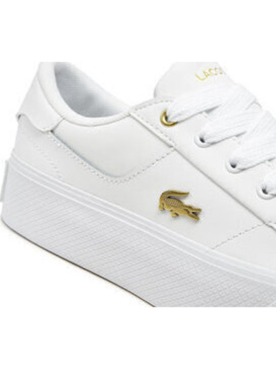 Ziane Flatforms Sneakers White