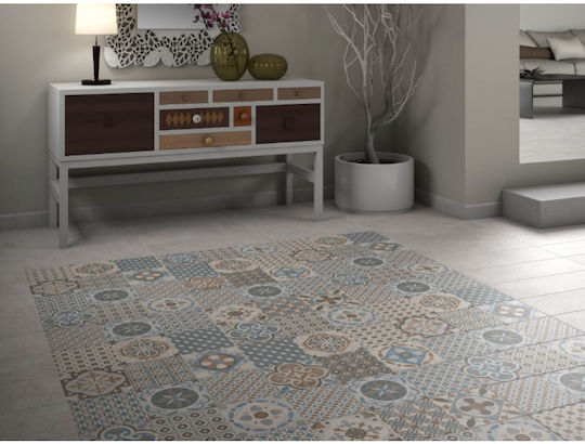 Saloni Ceramica Floor / Kitchen Wall / Bathroom Matte Tile 57x19cm Multi