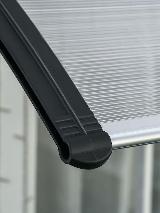 Outsunny Πολυκαρβονικό Στέγαστρο Π303xΒ96cm