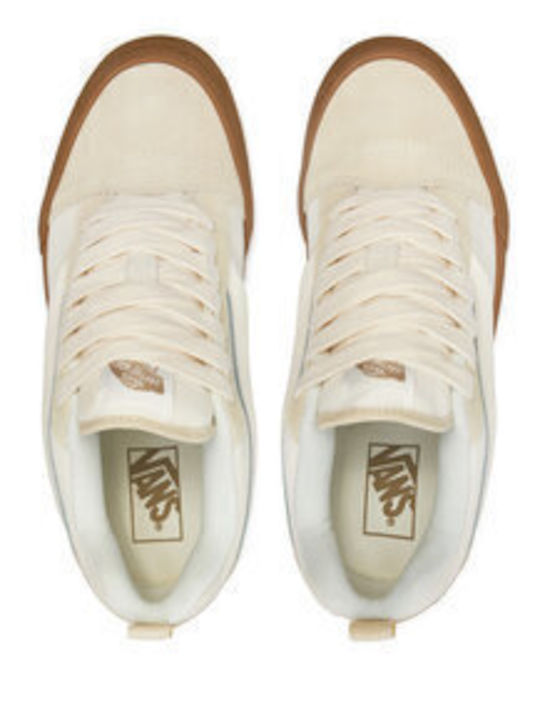 Vans Knu Skool Γυναικεία Sneakers Μπεζ