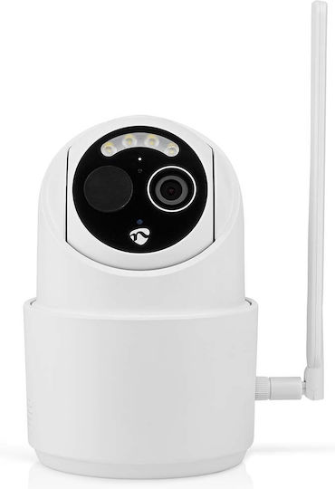 Nedis SIMCBO50WT IP Überwachungskamera 4G Full HD 1080p Wasserdicht Batteriebetrieben mit Zwei-Wege-Kommunikation