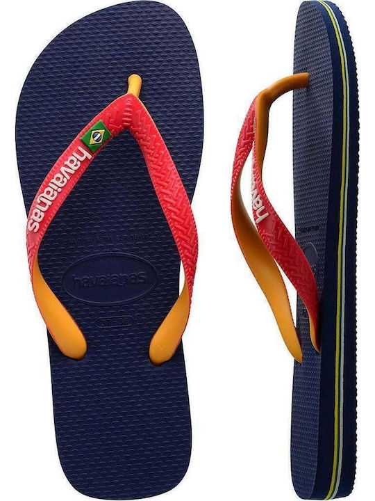 Kids' Flip Flops Navy Blue