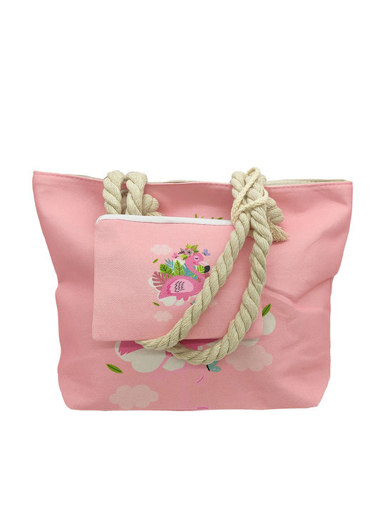 Gift-Me Kinder Rucksack Strandtasche Rosa 30cmx24cmx10cmcm