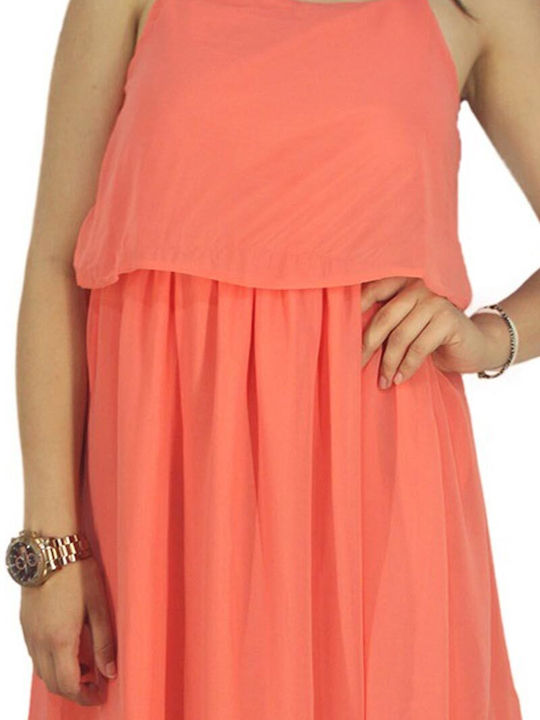 Summer Mini Dress Orange