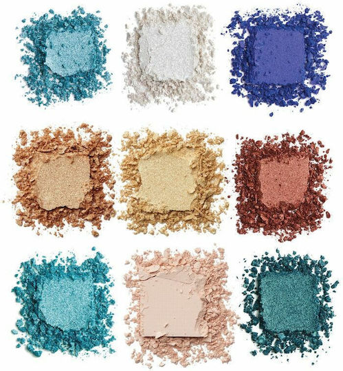 Revolution Beauty I Heart Glitter Παλέτα με Σκιές Ματιών σε Στερεή Μορφή Starry 13.5gr