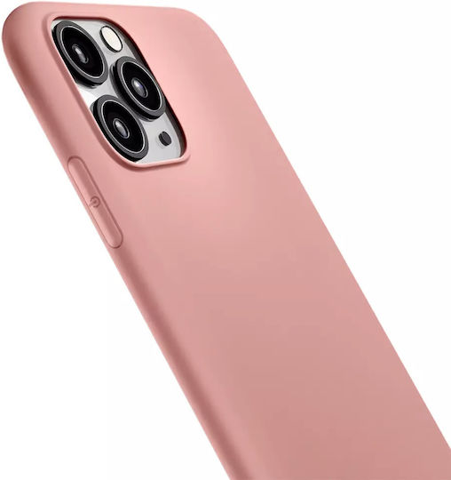 3MK Matt Lychee Back Cover Σιλικόνης 1.2mm Ροζ (iPhone 14 Pro Max)