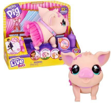 Giochi Preziosi Little Live Pets Lucky Прасенце Балеринка Електронна Детска Играчка за 4+ години