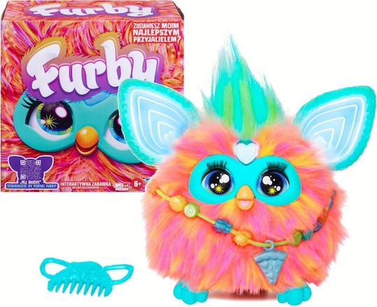 Hasbro Jucărie De Plus Furby Cu Sunet Furby - Coral Pentru 6+ Ani 13 Cm
