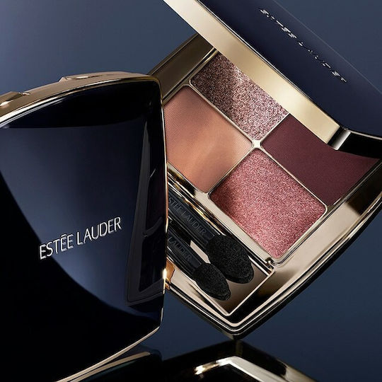 Estee Lauder Luxe Quad Refillable Paletă cu Farduri de Pleoape Formă Solidă 05 Grey Haze 6gr