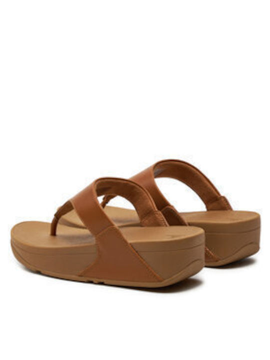 Fitflop Lulu I88 Σαγιονάρες σε Καφέ Χρώμα