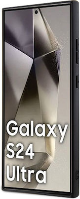 Back Cover Plastic / Leather Black (Galaxy S24 Ultra)