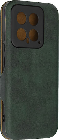Techsuit Wallet Σιλικόνης Πράσινο (Xiaomi 14)