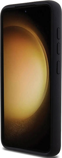 Karl Lagerfeld Ikonik Metal Pin Back Cover Silicone Black (Galaxy S23)