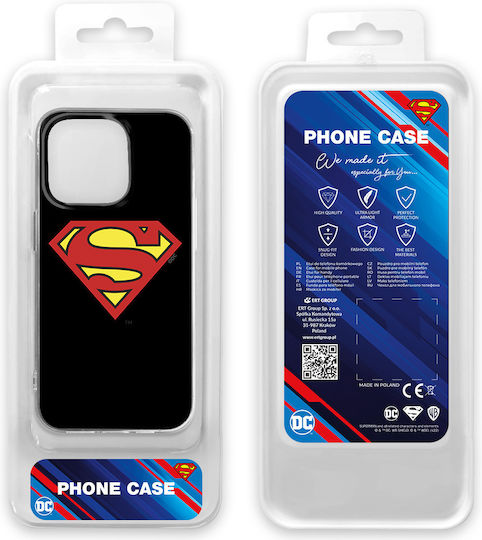 Dc Comics Umschlag Rückseite Silikon Schwarz (Redmi 12C)