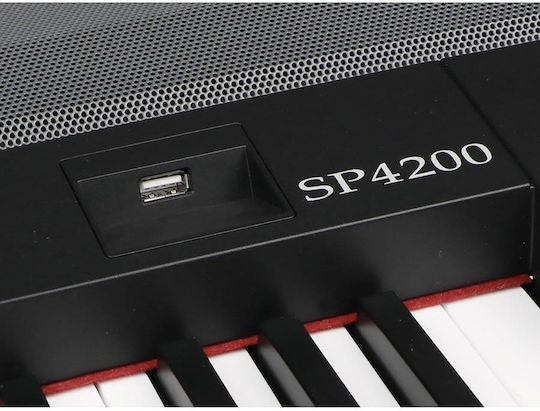 Medeli Pian Etapa SP4200BK cu 88 Ponderat Clape