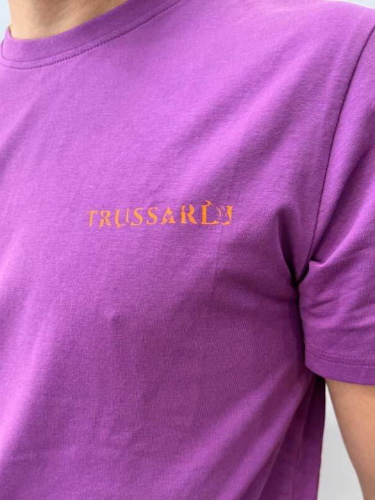 T-shirt Μωβ