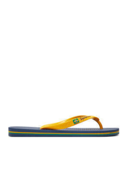 Classica Brasil Ii Men's Flip Flops Yellow