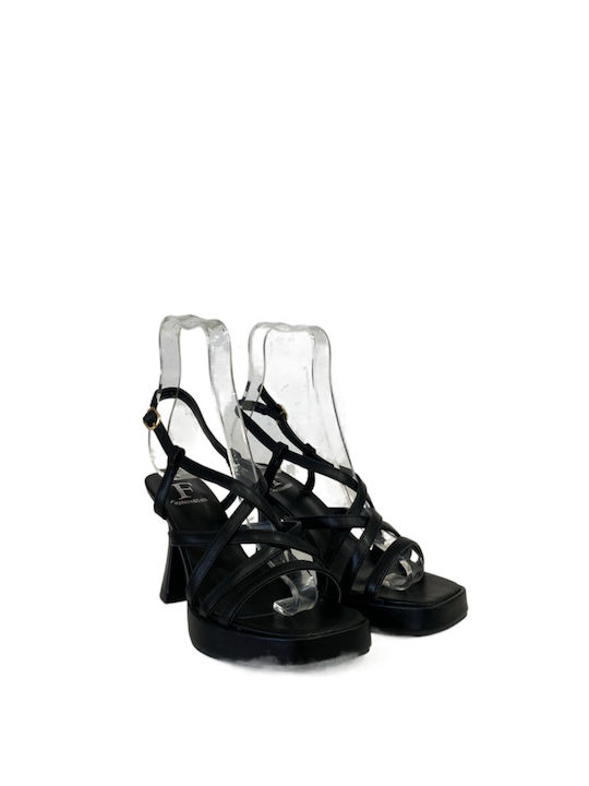 Famous Shoes Women's Sandals Black