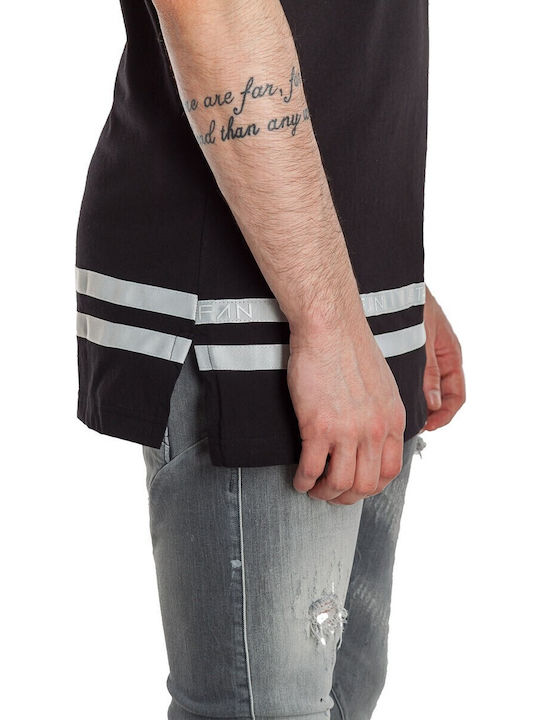 T-Shirt Grey / Black