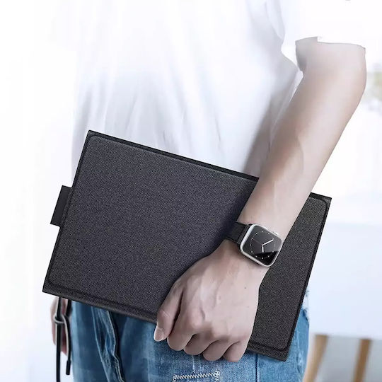 Dux Ducis Flip Cover με Πληκτρολόγιο στα Αγγλικά US Μαύρη (Galaxy Tab S9+ / Galaxy Tab S10+)