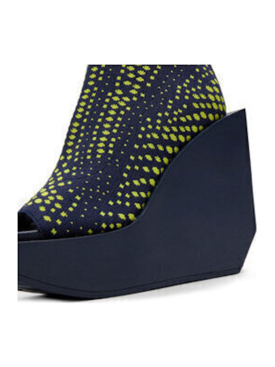 Stiefeletten Damen Grün