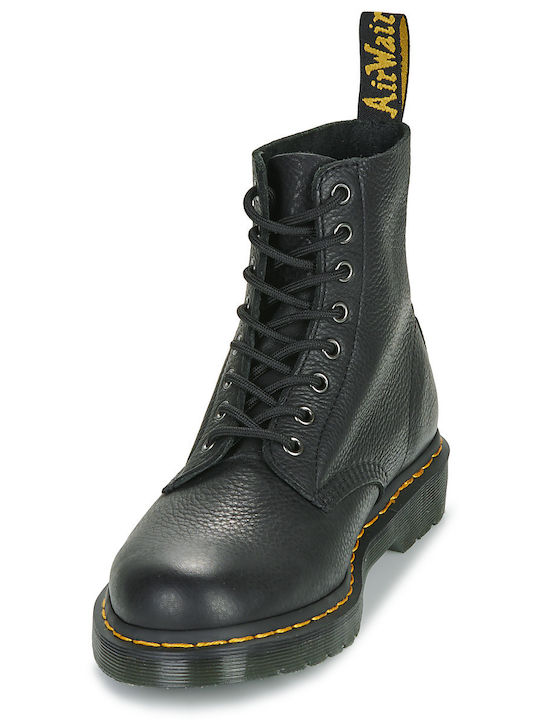 1460 Leather Black Boots
